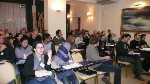 Discussion during the test case presentations